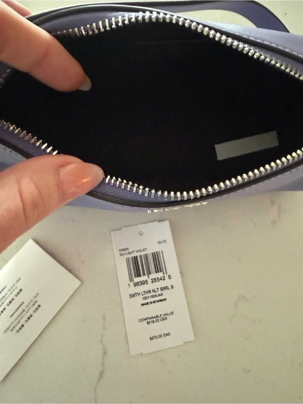 COACH Nolita Mini Leather Barrel bag/wristlet